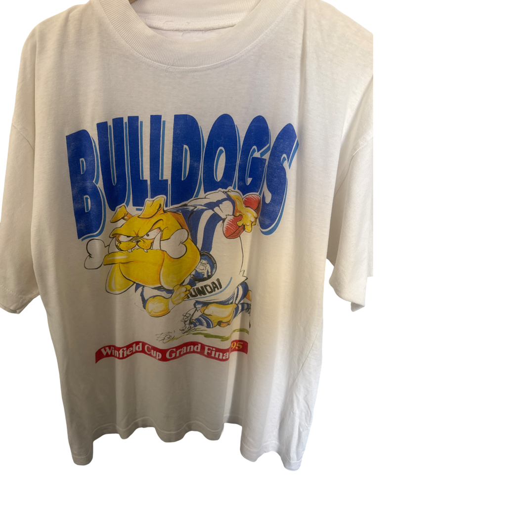 Bulldogs '95 tee O/S M
