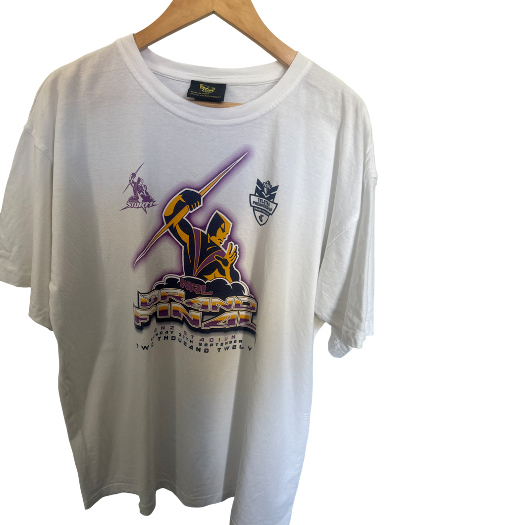Storm 2012 grand final tee XL