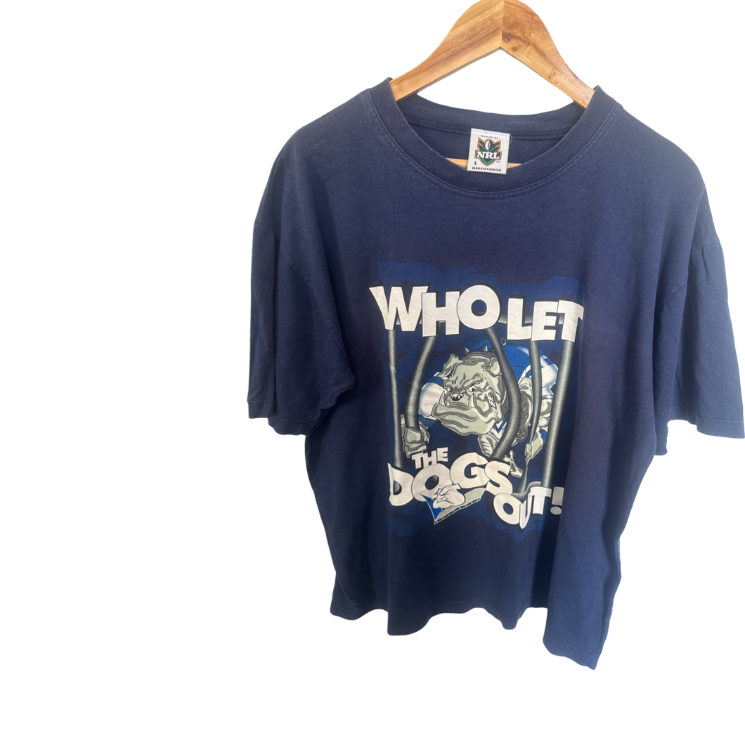 Bulldogs tee L (boxy)