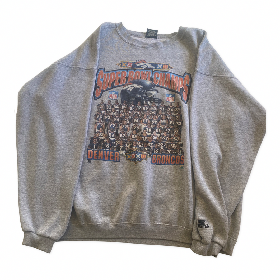 '95 Broncos crewneck O/S L