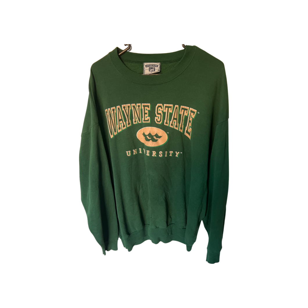 Wayne State crewneck L